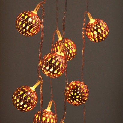 Moroccan Copper LED String Lights thumbnail 3