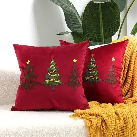 Christmas Theme Cushion Pillow Cover thumbnail 2